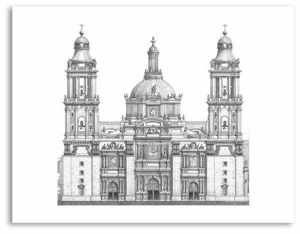 кафедральный собор в мехико
