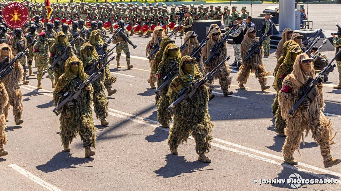 День независимости Мексики 2023: военный парад фото и видео