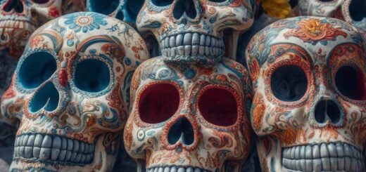 Мексика черепа