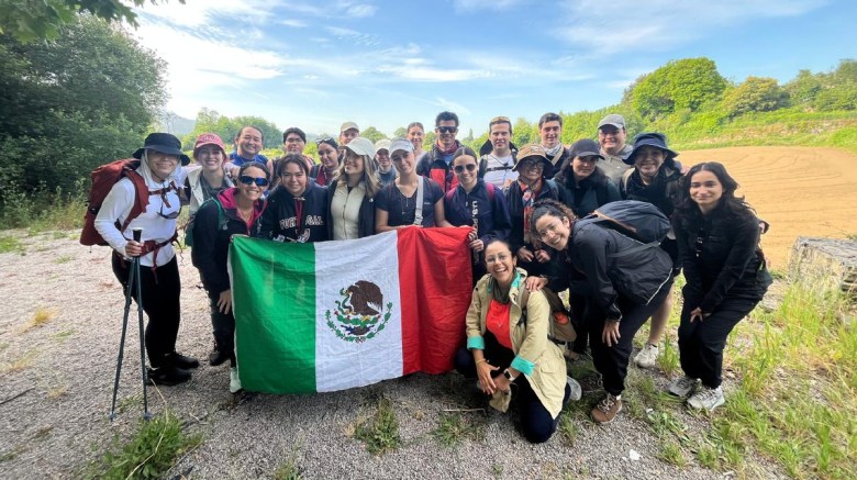 Студенты из Юкатана прошли Португальский путь