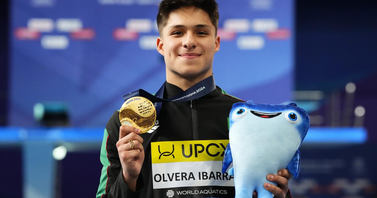 Осмар Ольвера прервал гегемонию Китая в прыжках в воду